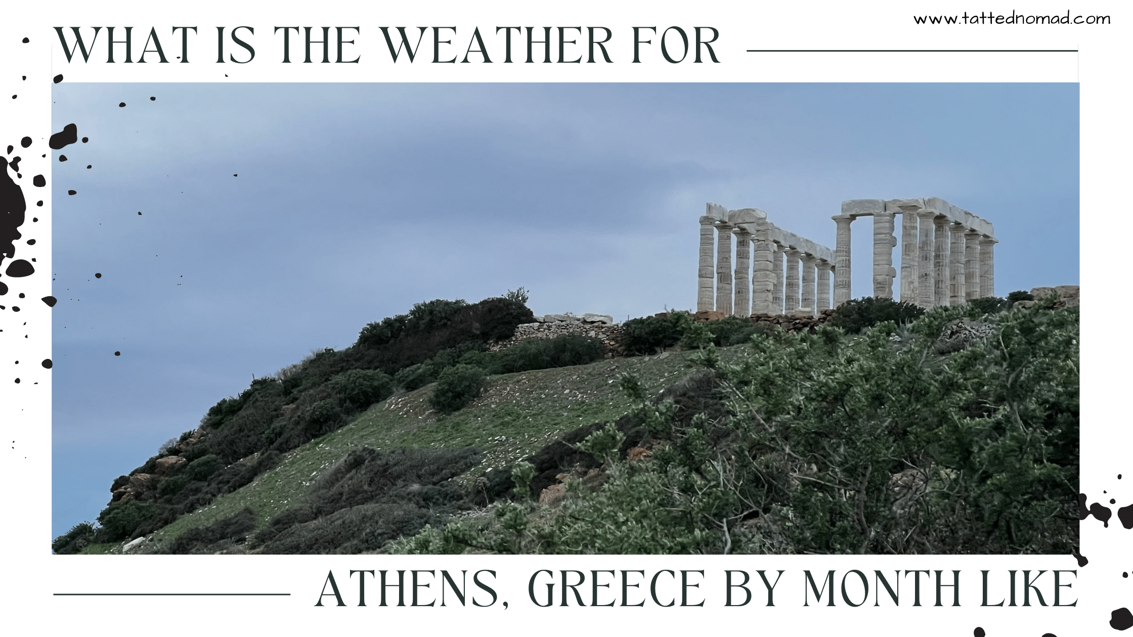 What Is The Weather For Athens, Greece By Month Like