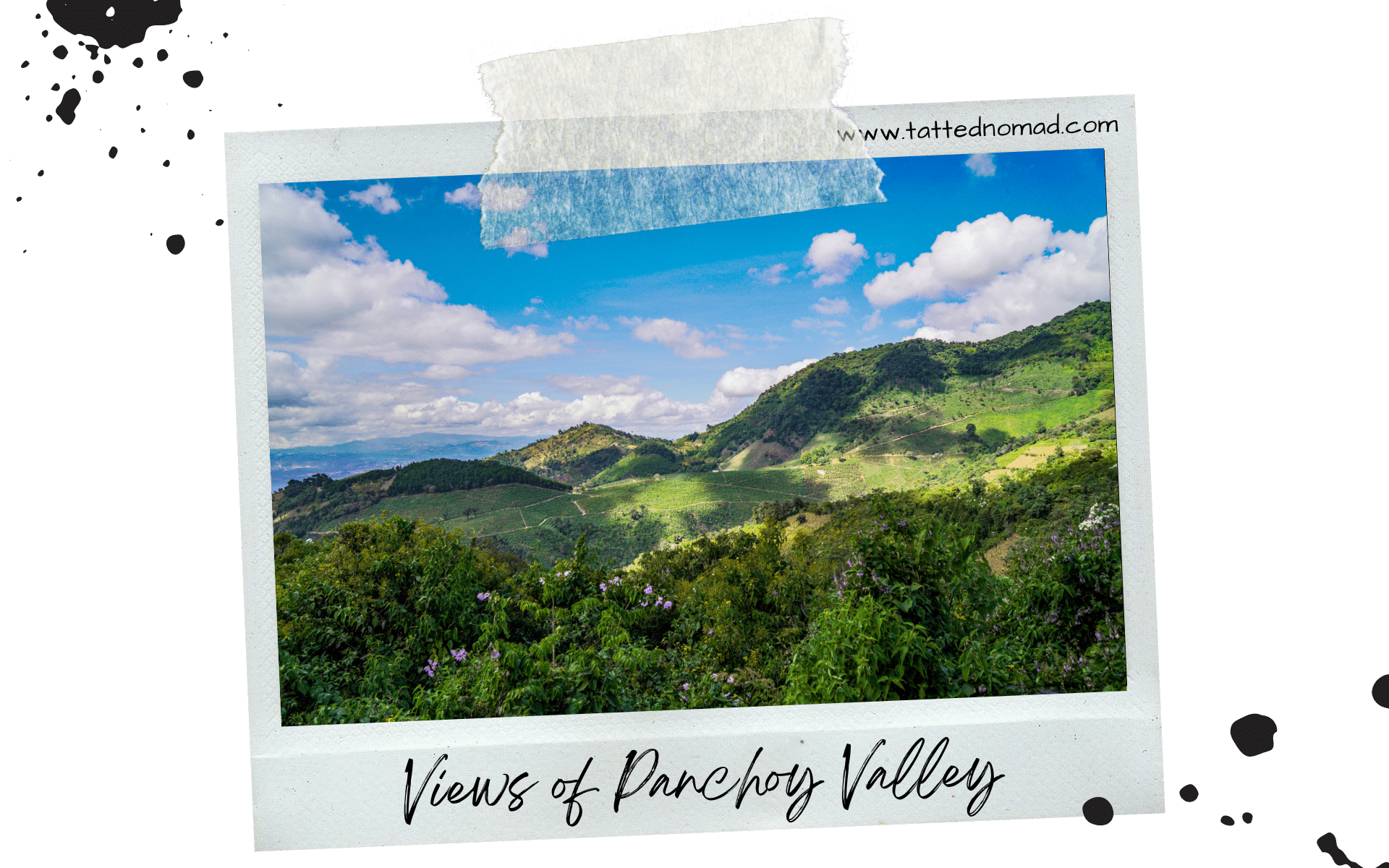 mountains of panchoy valley in hobbitenango antigua guatemala