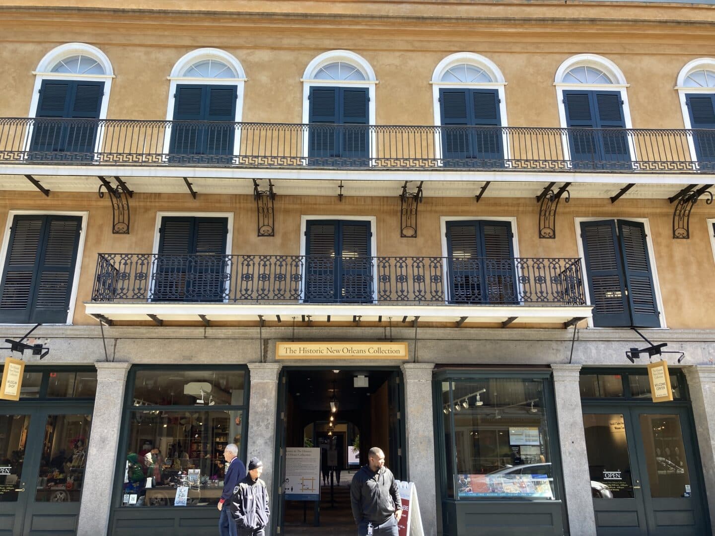 historic new orleans collection facade of 520 royal street