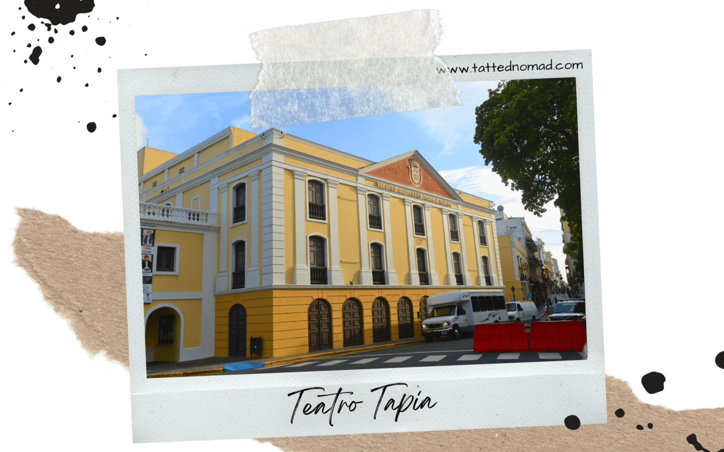 teatro tapia in old san juan puerto rico