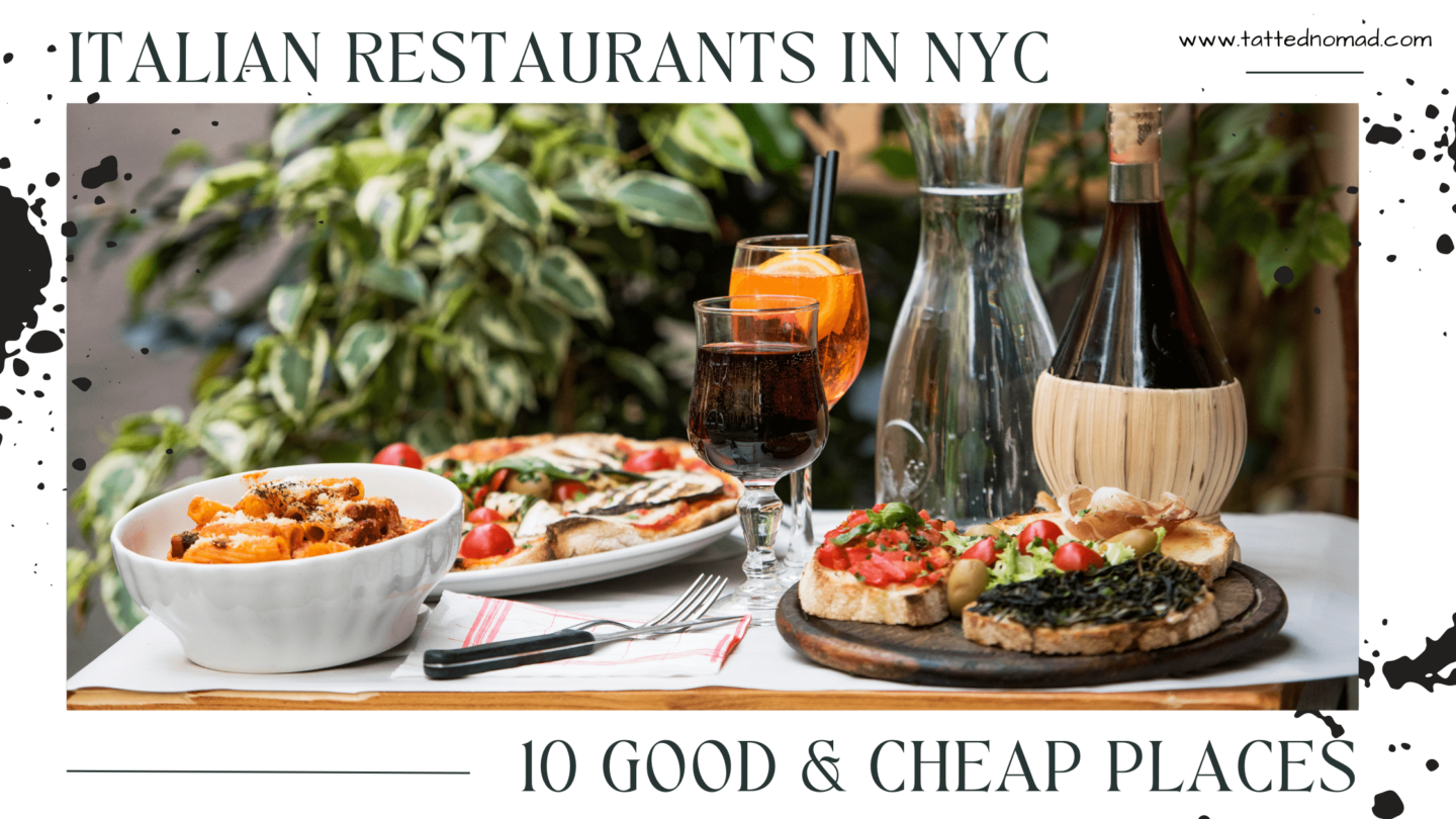 10 Good & Cheap Italian Restaurants in NYC